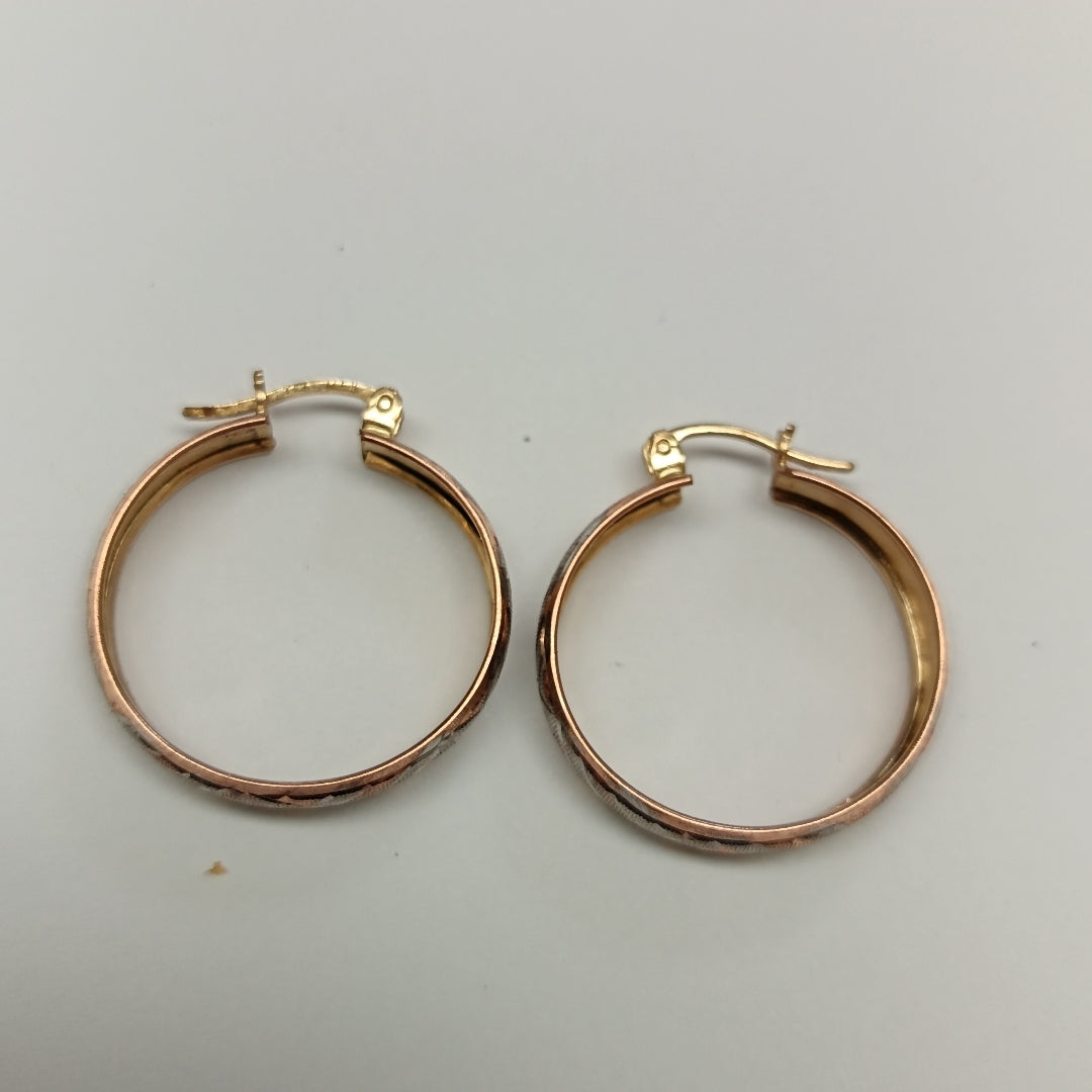 ARRACADAS PAR ORO 14 K 3,30 GRMS (SEMINUEVO)