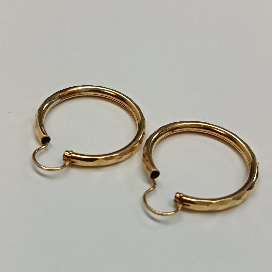 ARRACADAS PAR ORO 14 K 2,50 GRMS (SEMINUEVO)