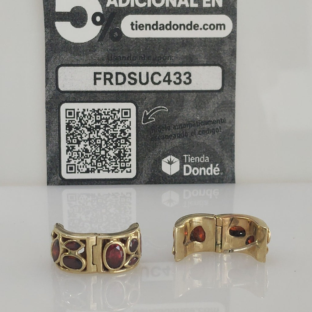 ARRACADAS PAR ORO 14 K 12,50 GRMS (SEMINUEVO)