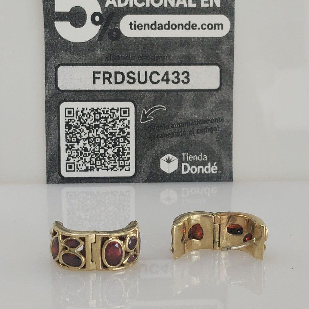 ARRACADAS PAR ORO 14 K 12,50 GRMS (SEMINUEVO)