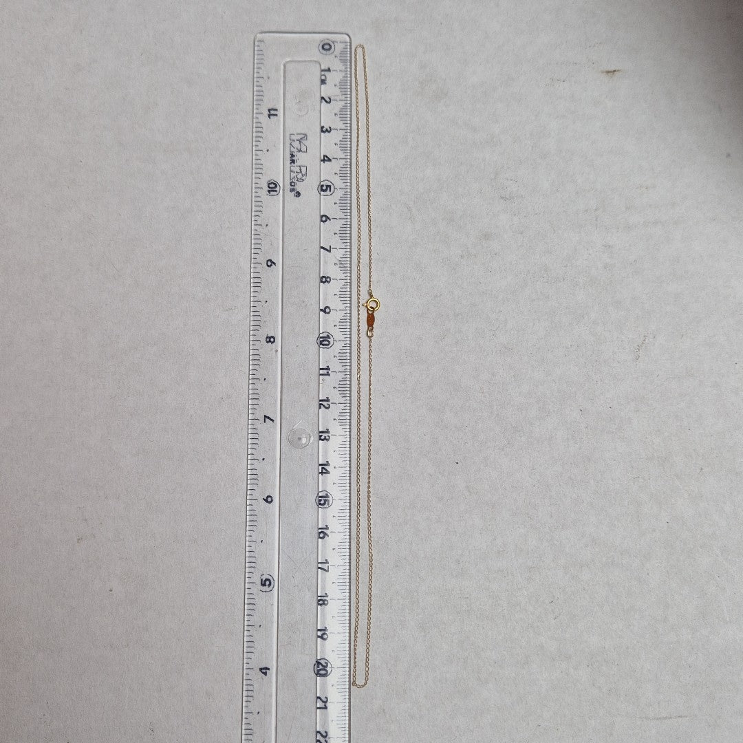 CADENA ORO 14 K 0.6 GRMS (SEMINUEVO)