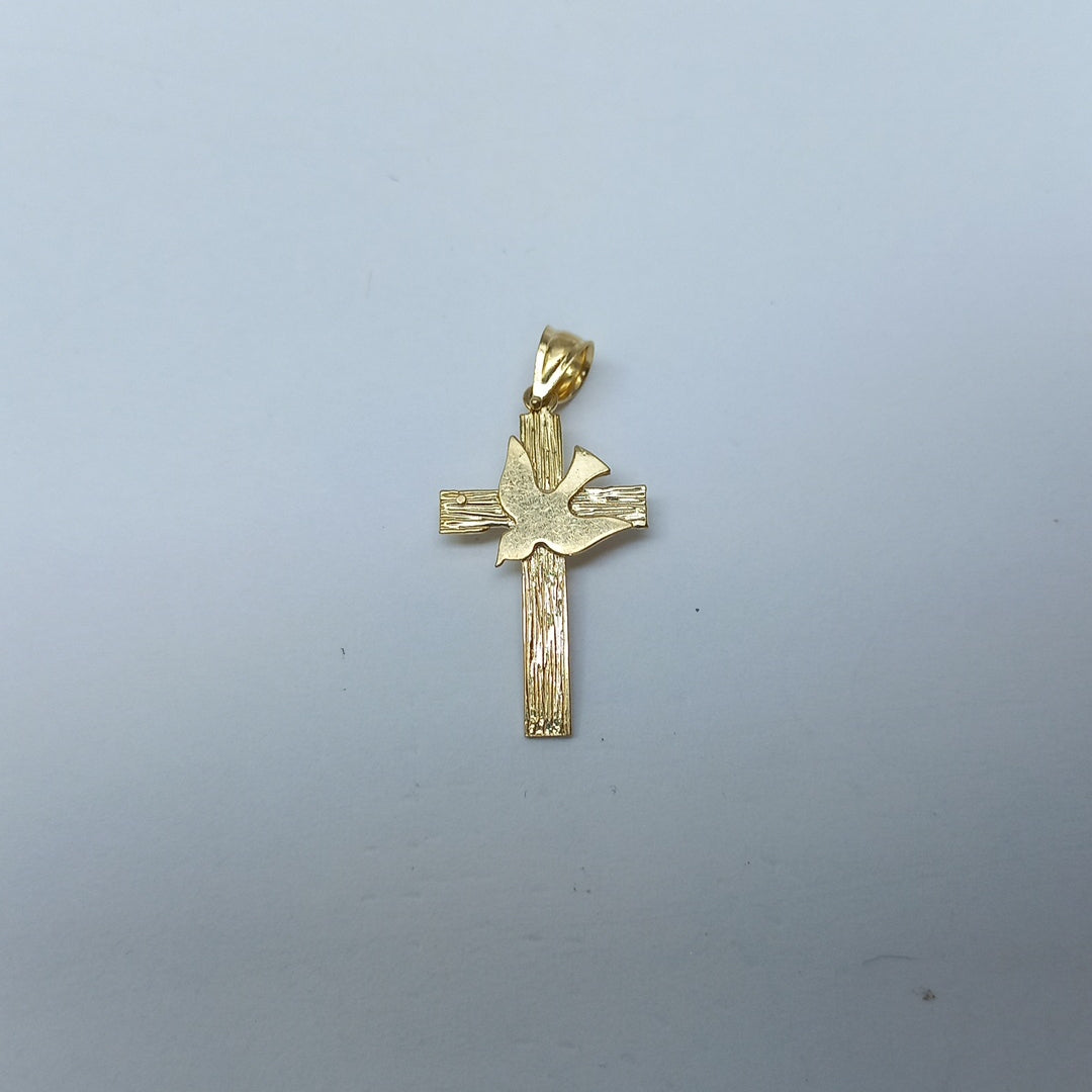 CRUZ,DIJE ORO 14 K 1,20 GRMS (SEMINUEVO)