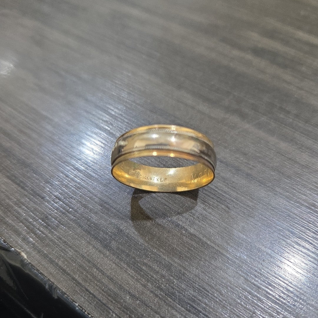 ARGOLLA ORO 14 K 2.8 GRMS (SEMINUEVO)