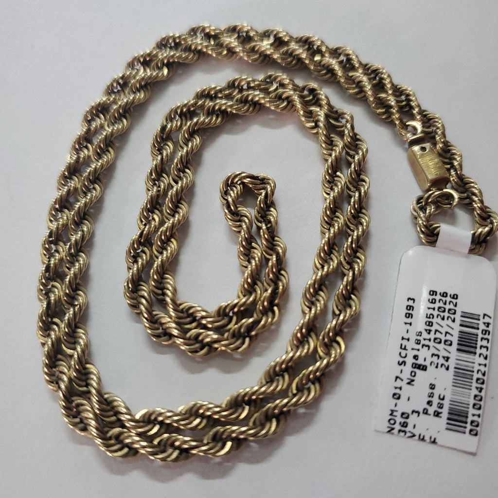 CADENA ORO 10 K 33,60 GRMS (SEMINUEVO)