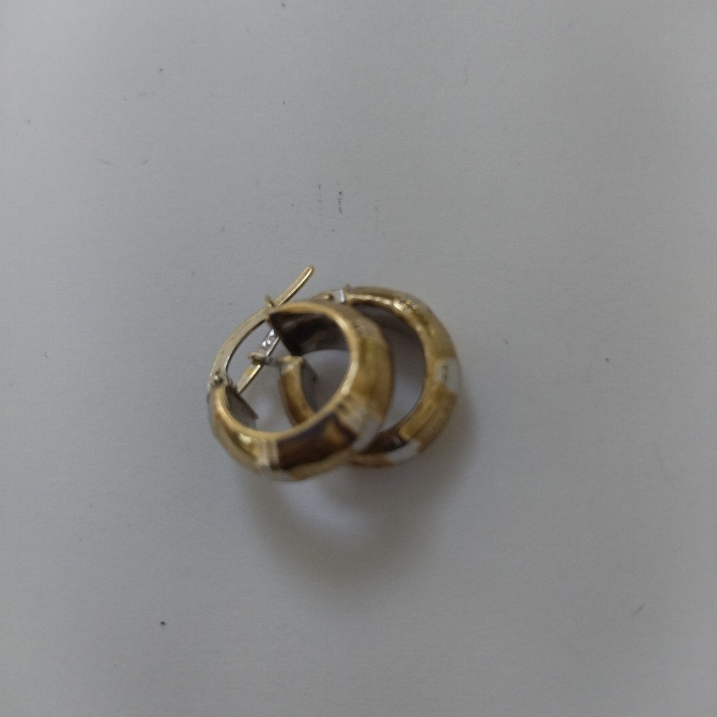 ARRACADAS PAR ORO 14 K 1.7 GRMS (SEMINUEVO)