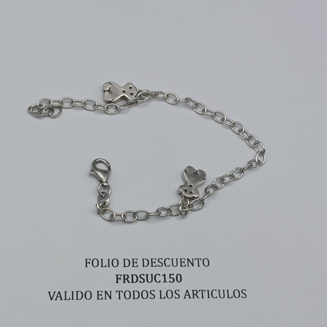 PULSERA PLATA 4,40 GRMS (SEMINUEVO)