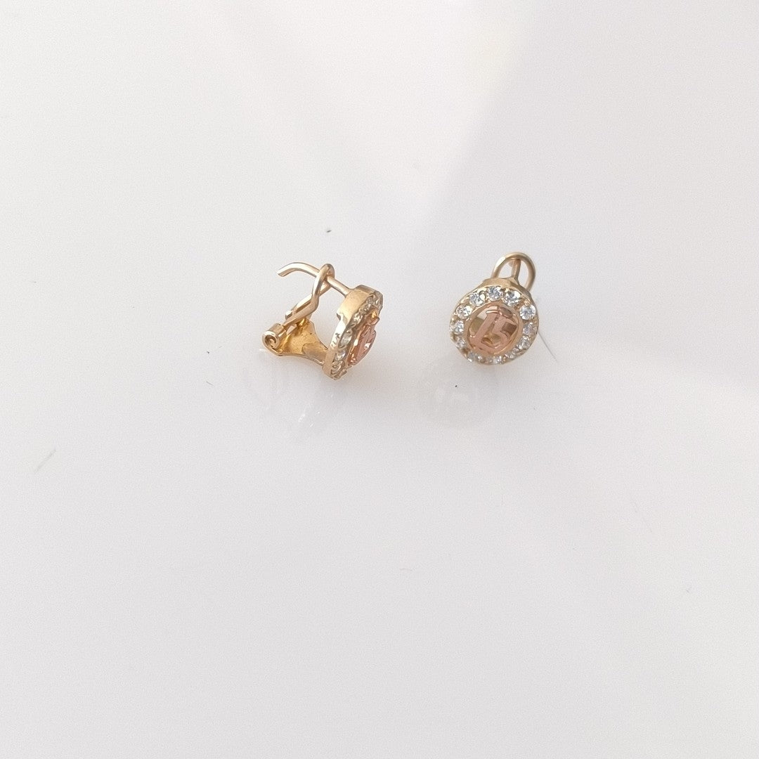 ARETES PAR ORO 10 K 2,60 GRMS (SEMINUEVO)