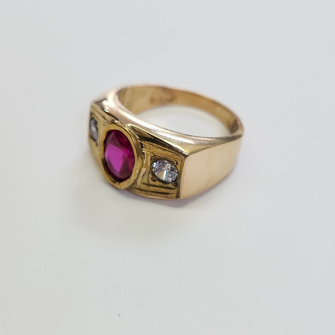 ANILLO ORO 14 K 12 GRMS (SEMINUEVO)