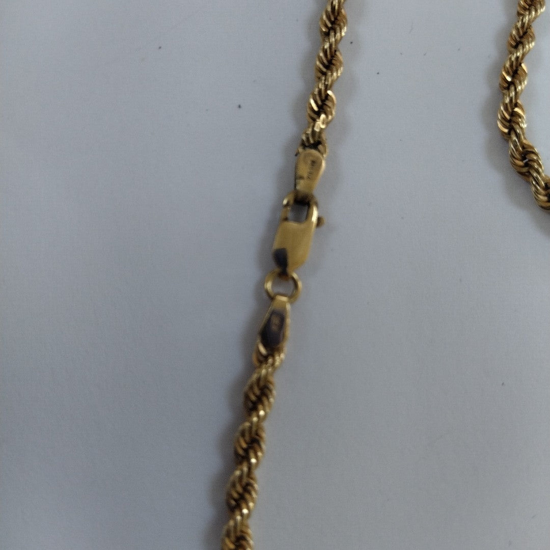 CADENA ORO 14 K 7.9 GRMS (SEMINUEVO)