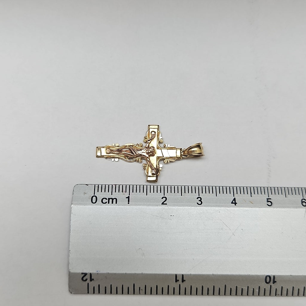 DIJE ORO,ORO COMBINADO 14 K 1,60 GRMS (SEMINUEVO)