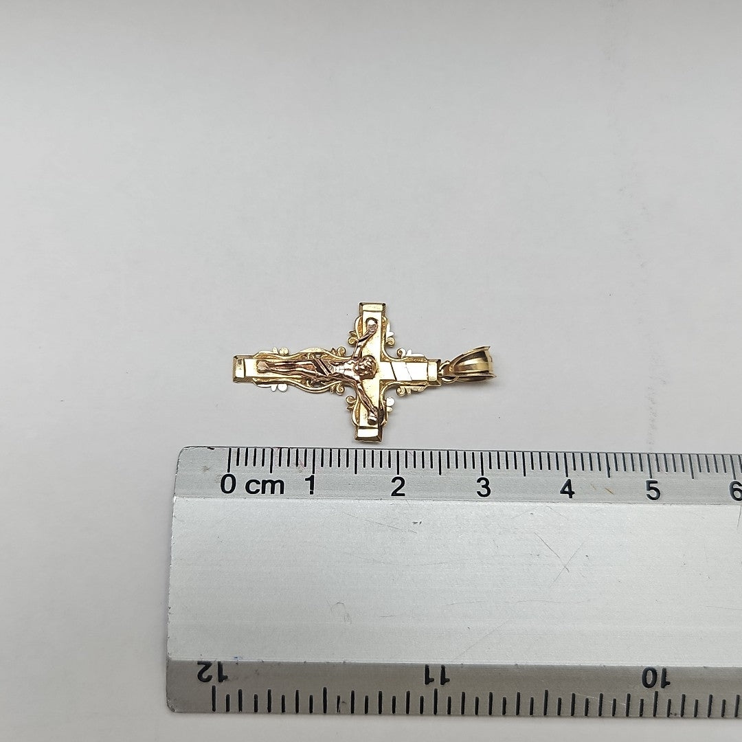 DIJE ORO,ORO COMBINADO 14 K 1,60 GRMS (SEMINUEVO)