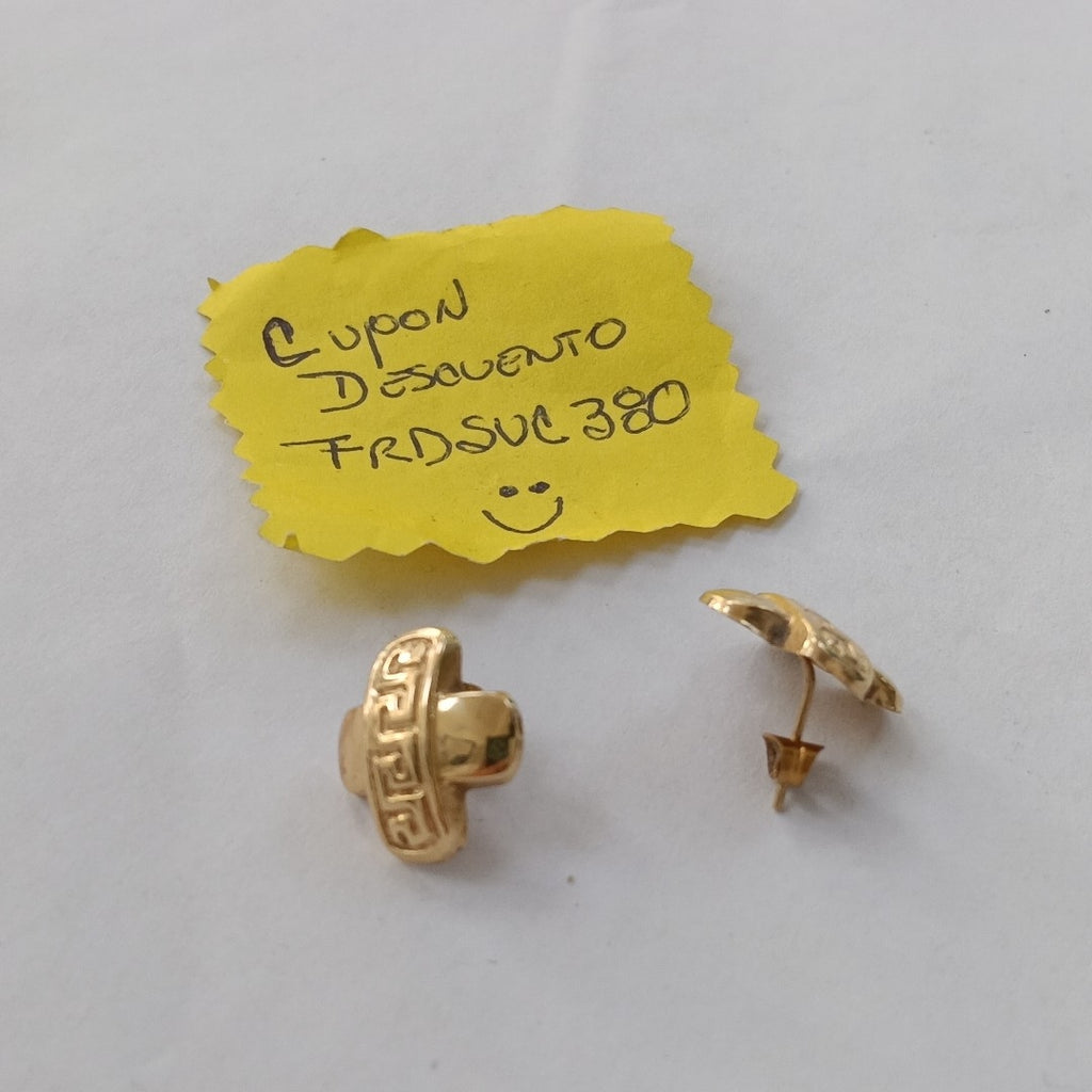 ARETES PAR ORO 10 K 1.3 GRMS (SEMINUEVO)