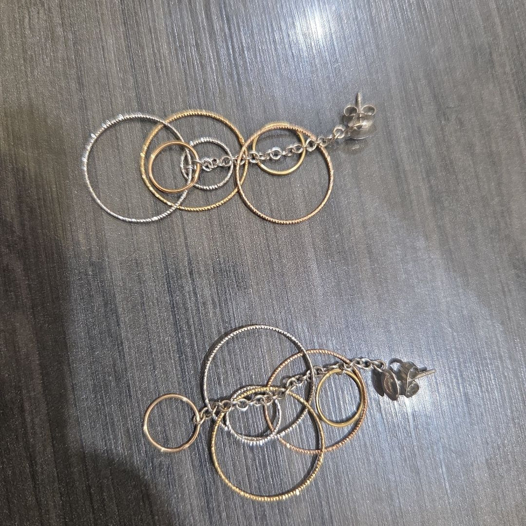 BROQUELES PAR ORO 14 K 4 GRMS (SEMINUEVO)