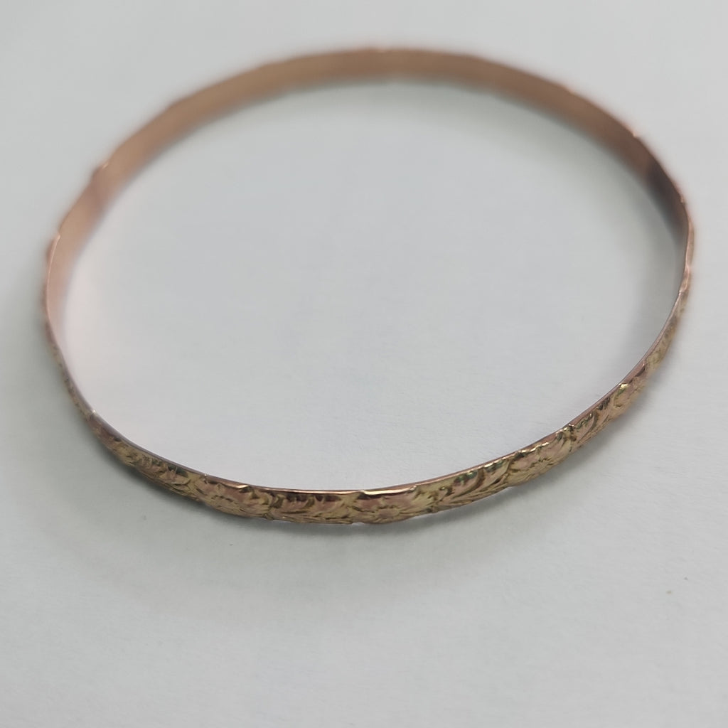 PULSERA RIGIDA ORO 10 K 8.6 GRMS (SEMINUEVO)