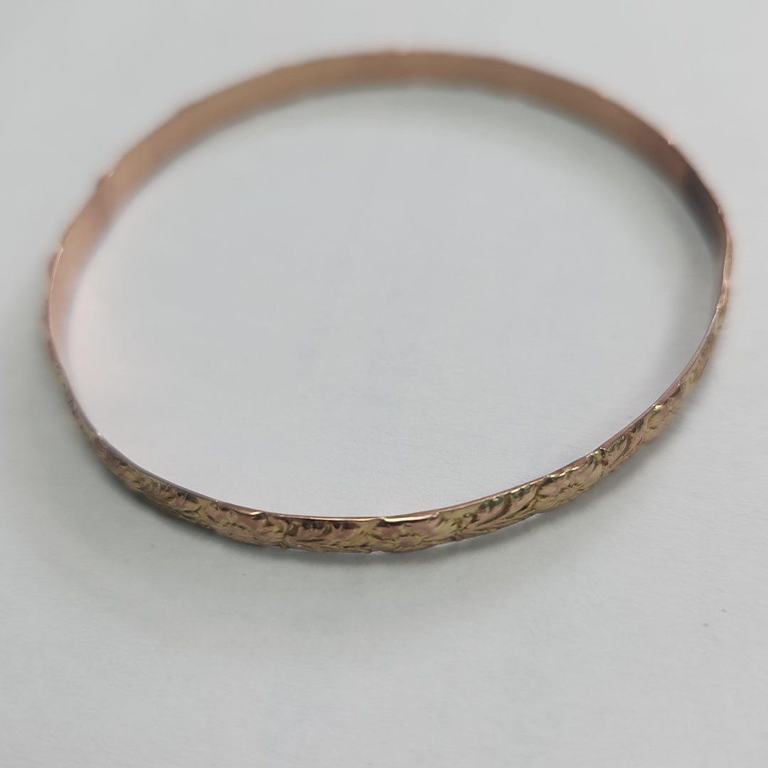 PULSERA RIGIDA ORO 10 K 8.6 GRMS (SEMINUEVO)