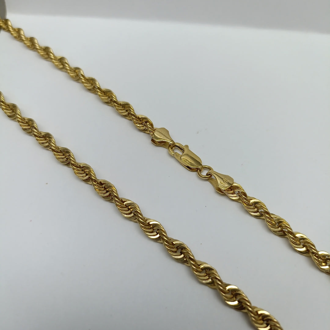 CADENA ORO 14 K 7.7 GRMS (SEMINUEVO)