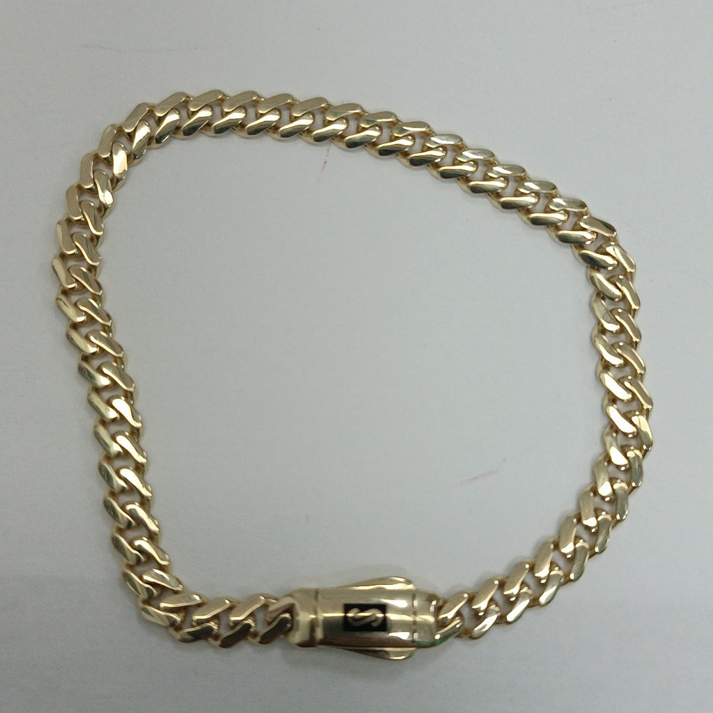 PULSERA MONACO ORO 14K 5.3 (NUEVO)