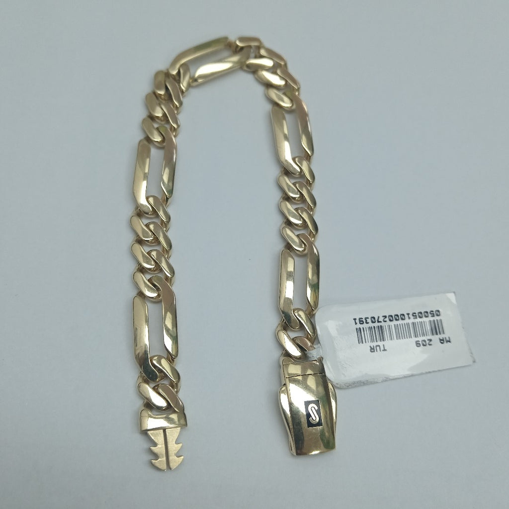 PULSERA MONACO ORO 14K 9.2 (NUEVO)