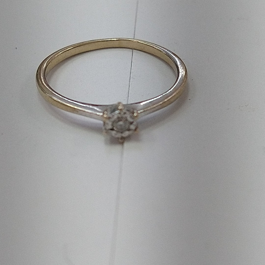 ANILLITO ORO BLANCO 14 K 1.3 GRMS (SEMINUEVO)