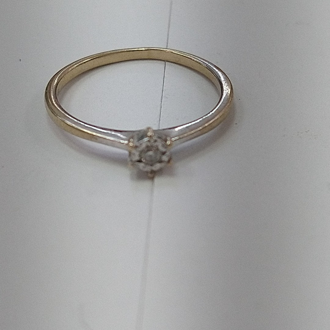 ANILLITO ORO BLANCO 14 K 1.3 GRMS (SEMINUEVO)