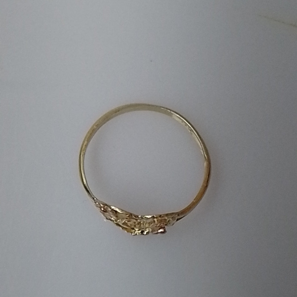 ANILLITO ORO, ORO COMBINADO 14 K 1.2 GRMS (SEMINUEVO)
