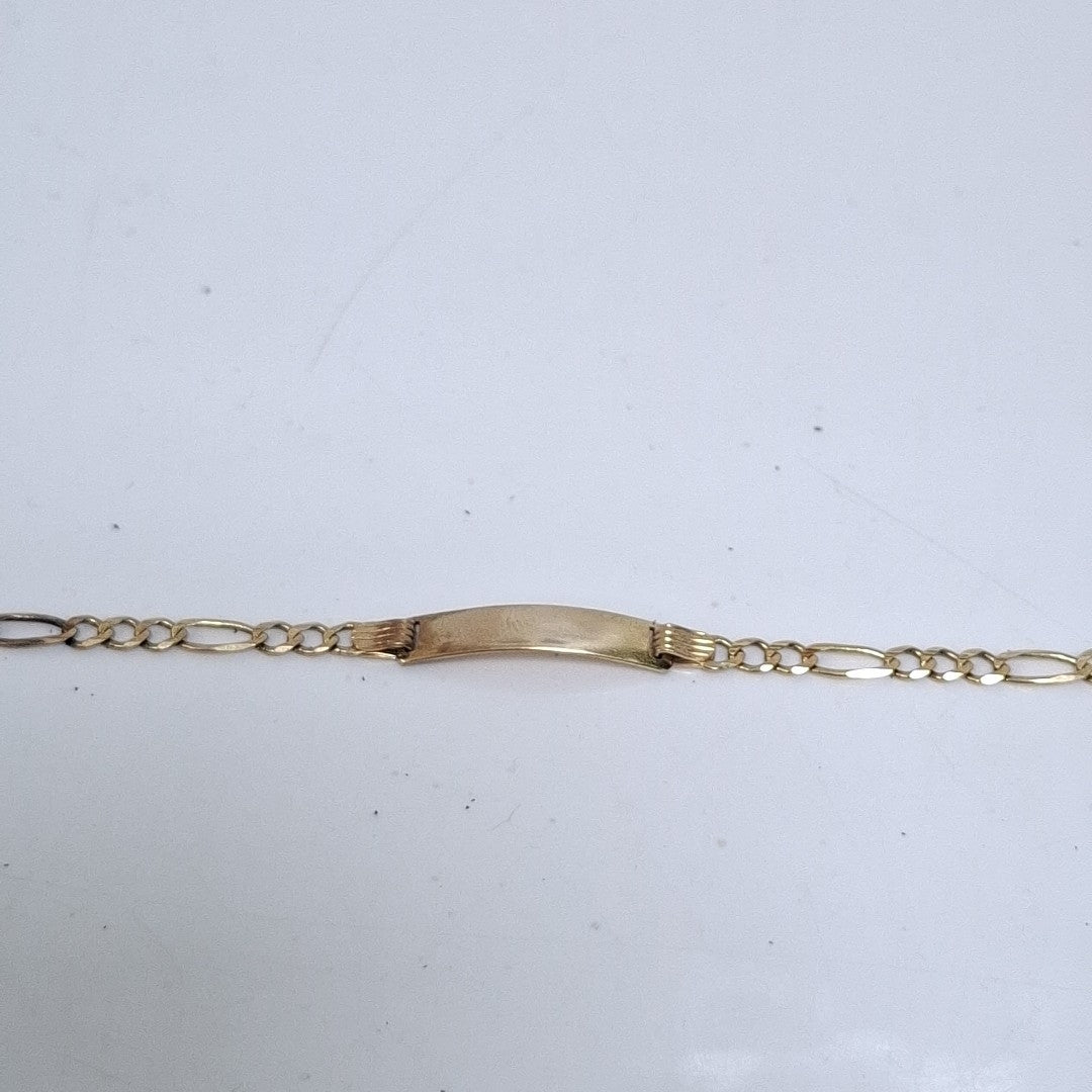 ESCLAVA ORO 14 K 3.8 GRMS (SEMINUEVO)