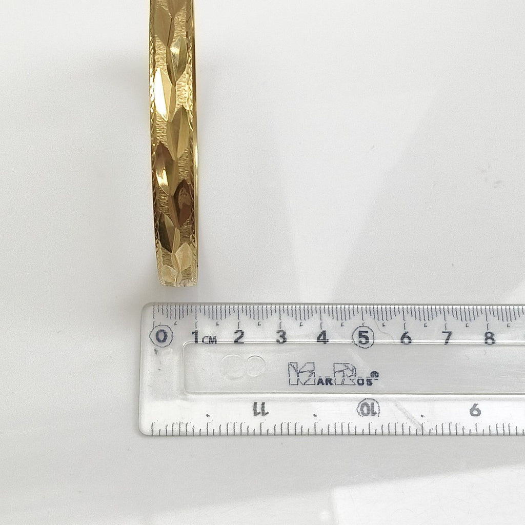 PULSERA RIGIDA ORO 14 K 12,30 GRMS (SEMINUEVO)