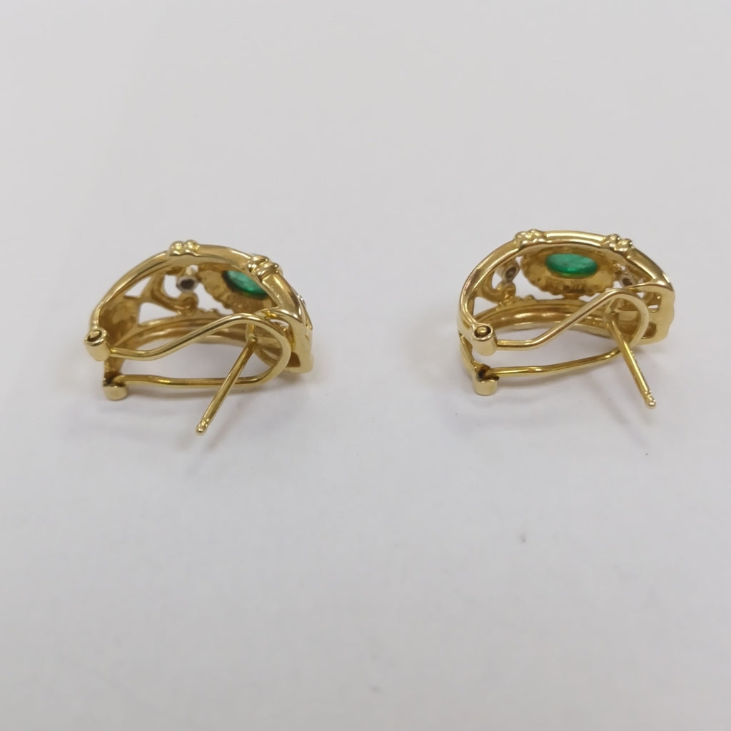 ARETES PAR ORO 14 K 7 GRMS (SEMINUEVO)