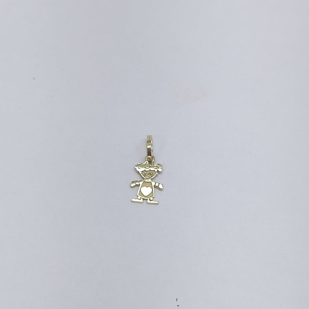 DIJE NIÑA 10K 0.3 GR (NUEVO)