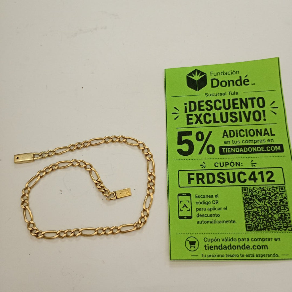 PULSERA ORO 10 K 5,40 GRMS (SEMINUEVO)