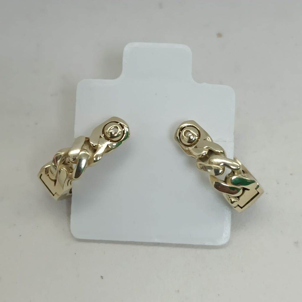 PAR ARETES MONACO ORO 10K 4.2 (NUEVO)