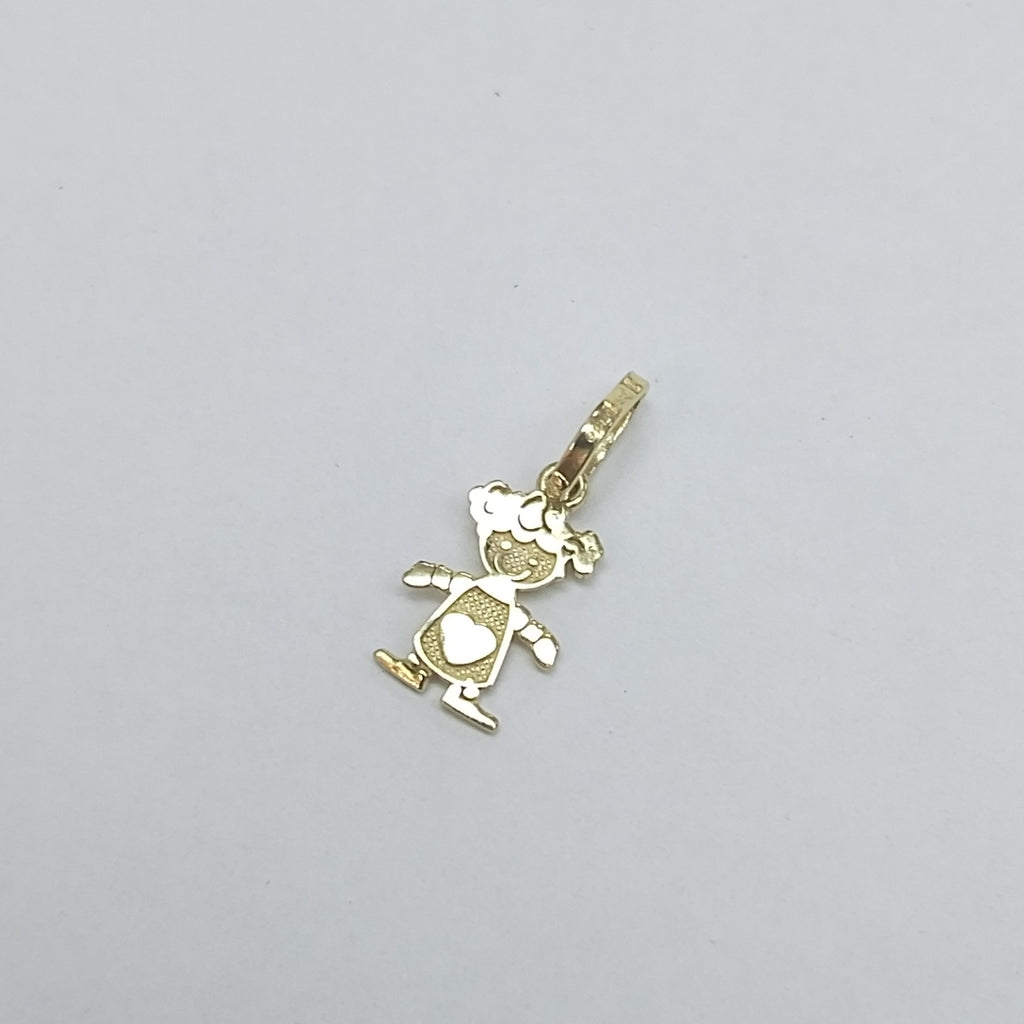 DIJE NIÑA 10K 0.3 GR (NUEVO)