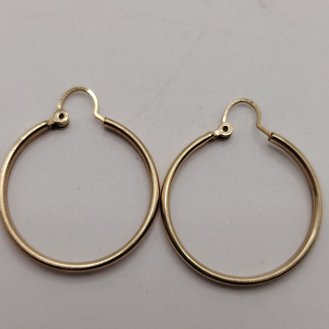 ARRACADAS PAR ORO 10 K 2.4 GRMS (SEMINUEVO)