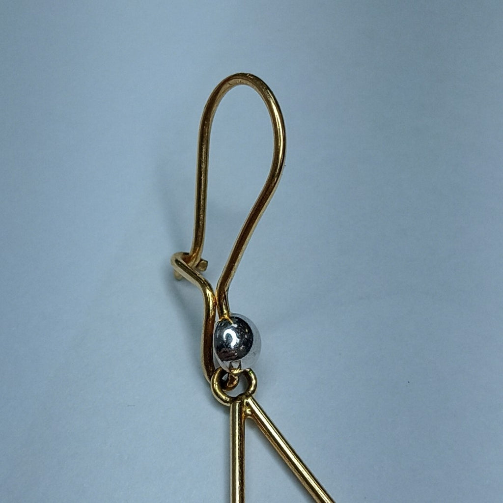 ARETES PAR ORO 10 K 3.1 GRMS (SEMINUEVO)