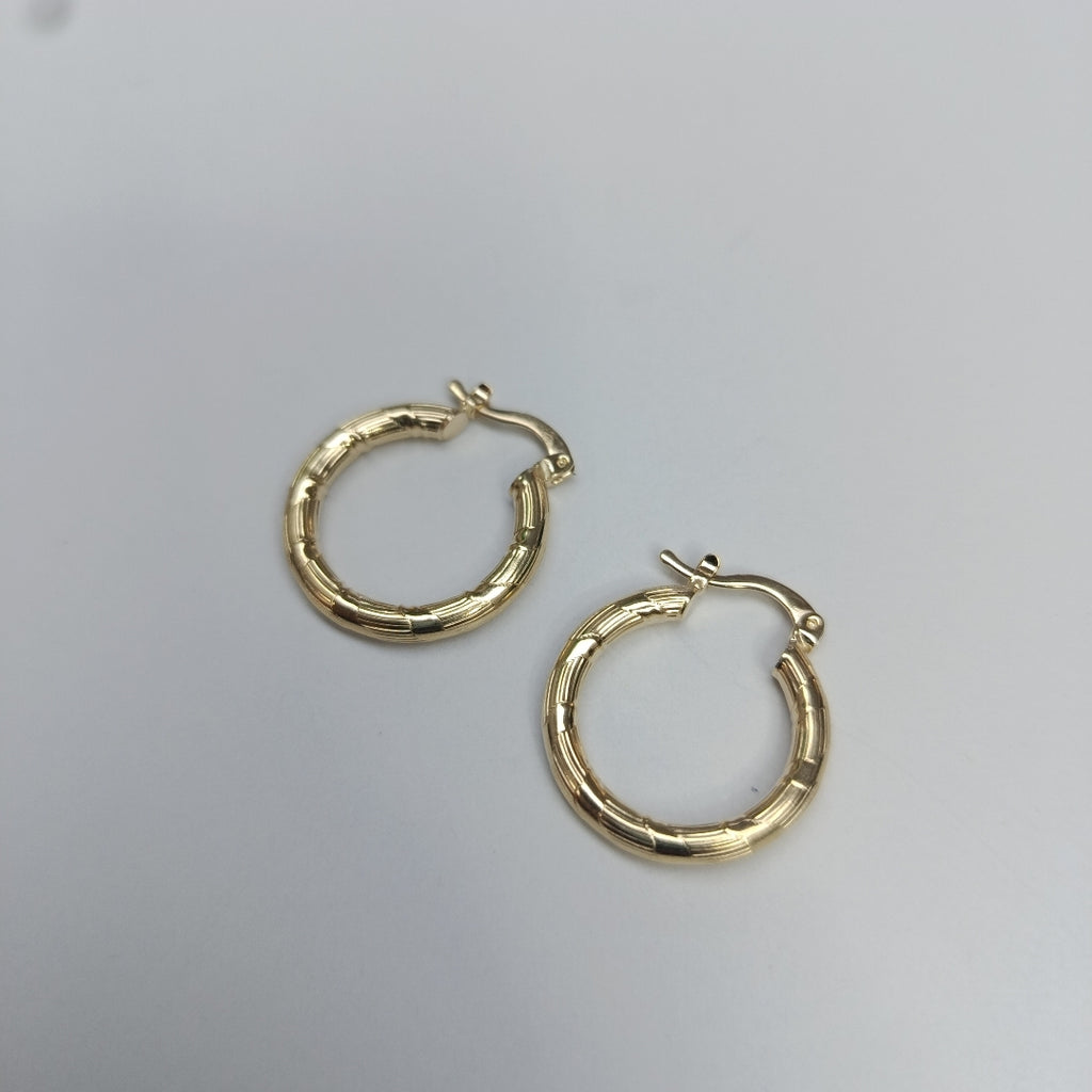 ARETES ARRACADAS 14K 2.6 GR (NUEVO)