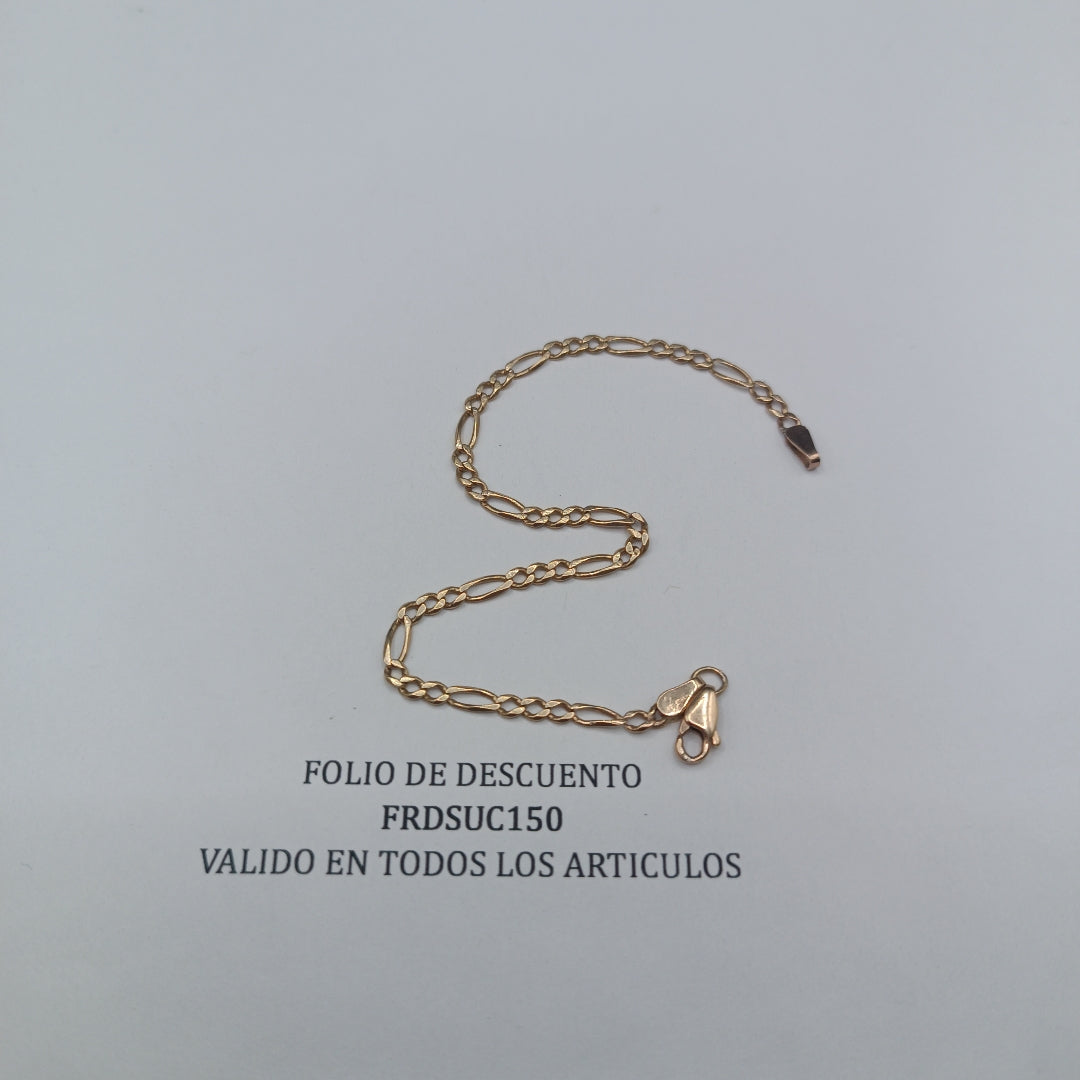 PULSERA ORO 14 K 2.9 GRMS (SEMINUEVO)