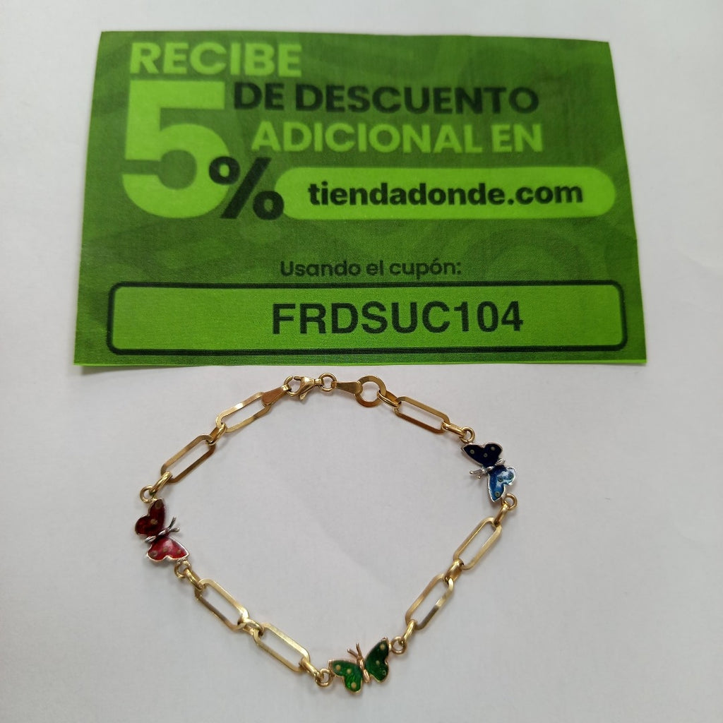 PULSERA ORO 14 K 4,10 GRMS (SEMINUEVO)