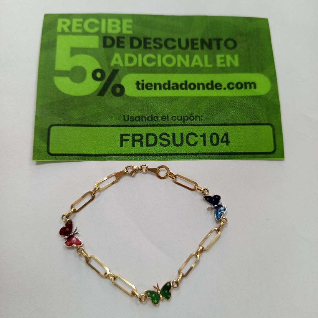 PULSERA ORO 14 K 4,10 GRMS (SEMINUEVO)