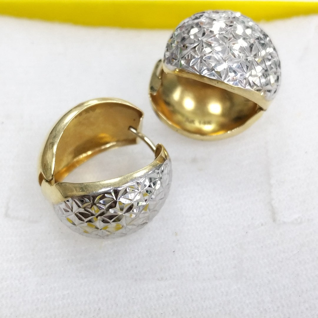 ARETES PAR ORO 14 K 3,90 GRMS (SEMINUEVO)