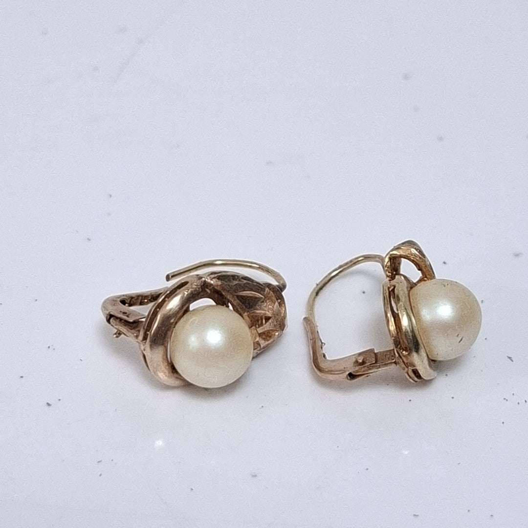 ARETES PAR ORO 10 K 3,20 GRMS (SEMINUEVO)