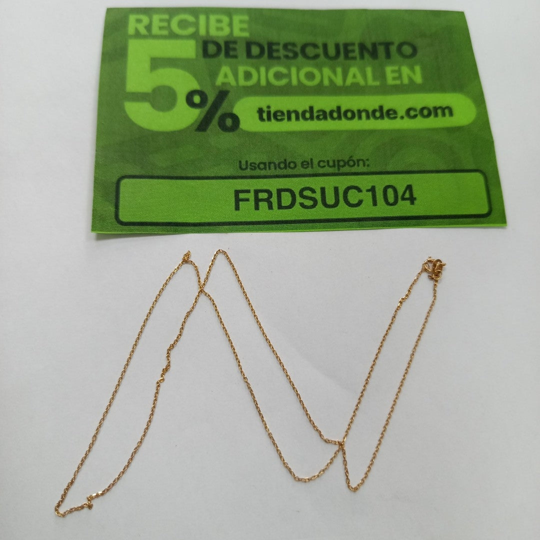 CADENA ORO 18 K 1,00 GRMS (SEMINUEVO)