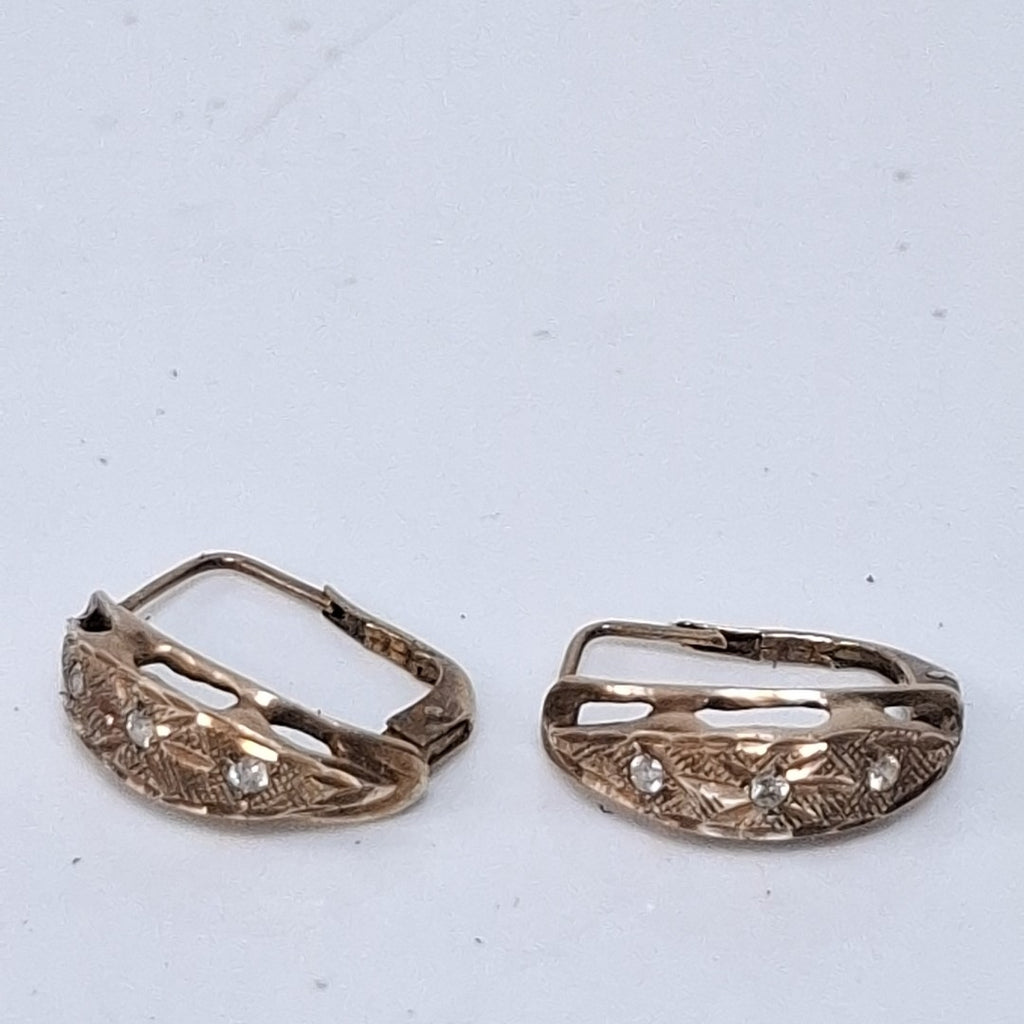 ARETES PAR ORO 8 K 1,90 GRMS (SEMINUEVO)
