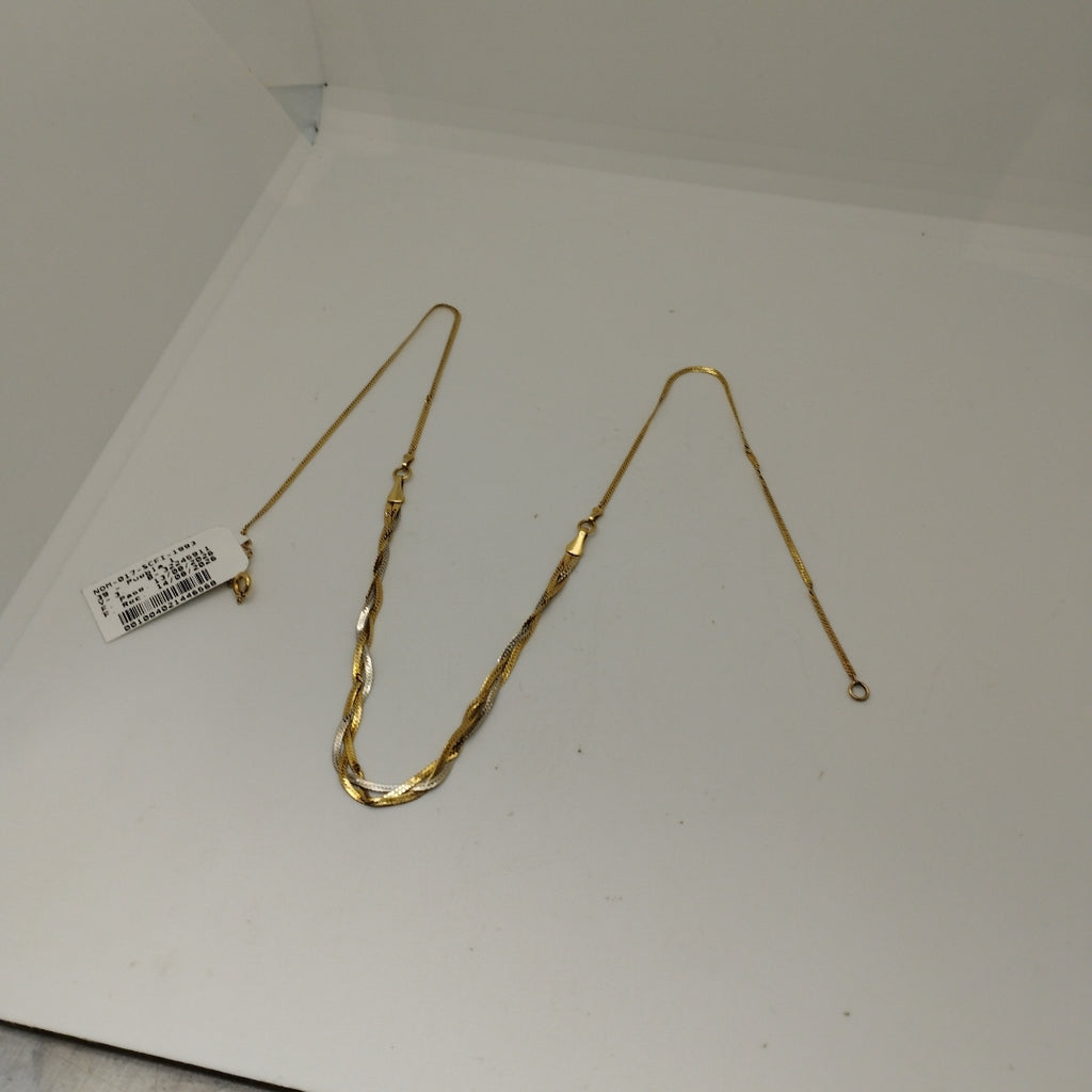 COLLAR ORO 14 K 3.1 GRMS (SEMINUEVO)
