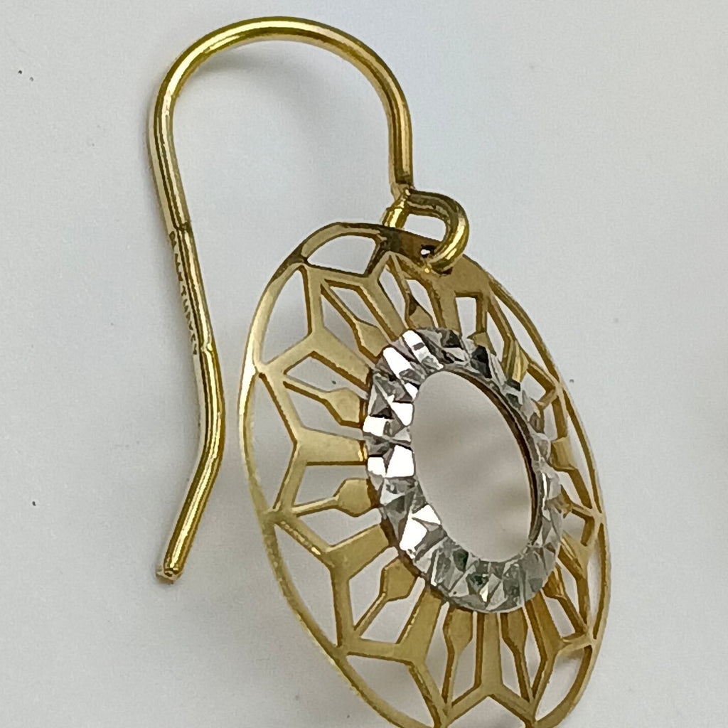 ARETES PAR ORO 14 K 1.2 GRMS (SEMINUEVO)