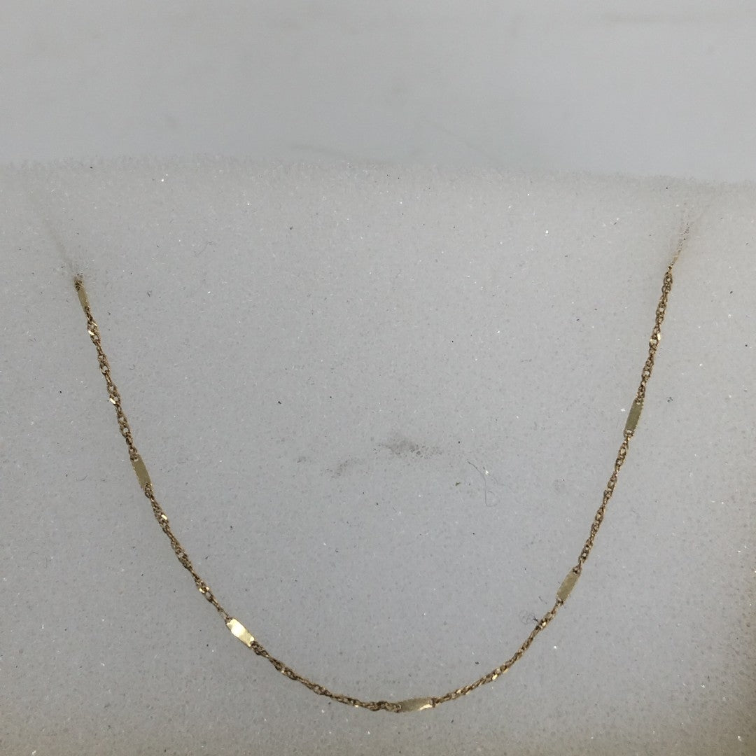 CADENA ORO 14 K 0,90 GRMS (SEMINUEVO)