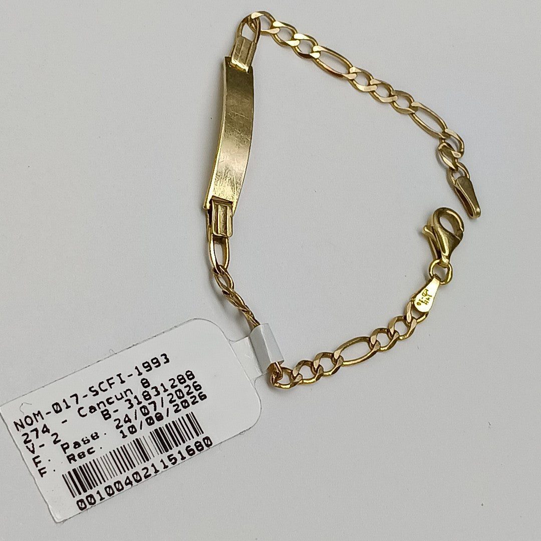 ESCLAVA ORO 14 K 3 GRMS (SEMINUEVO)