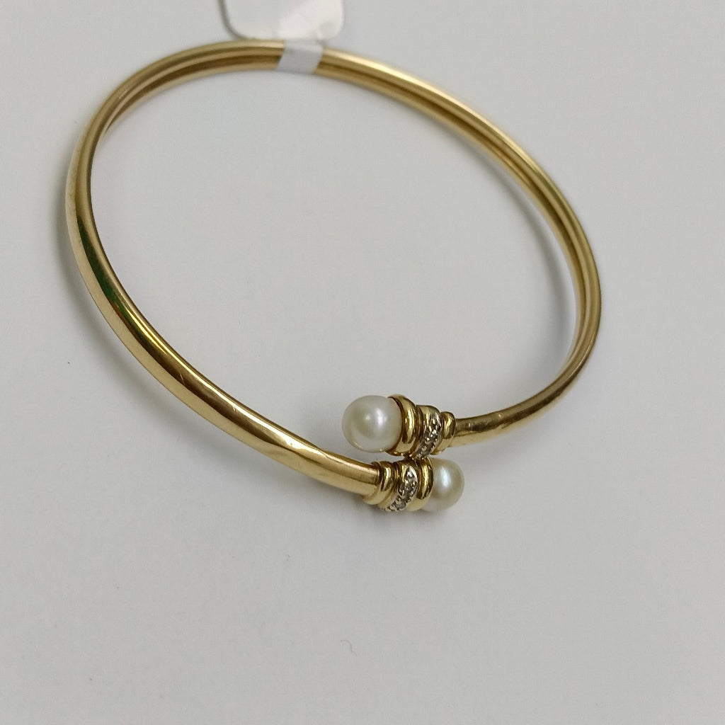 PULSERA RIGIDA ORO 14 K 6.7 GRMS (SEMINUEVO)