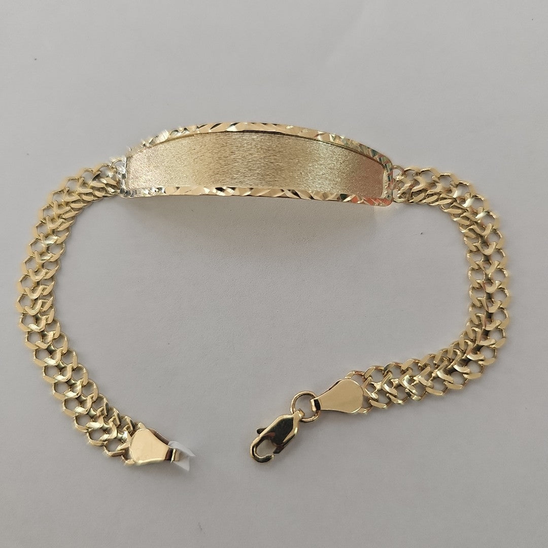 PULSERA ESCLAVA CHINO 14K 21 CM 9.7 GR (NUEVO)