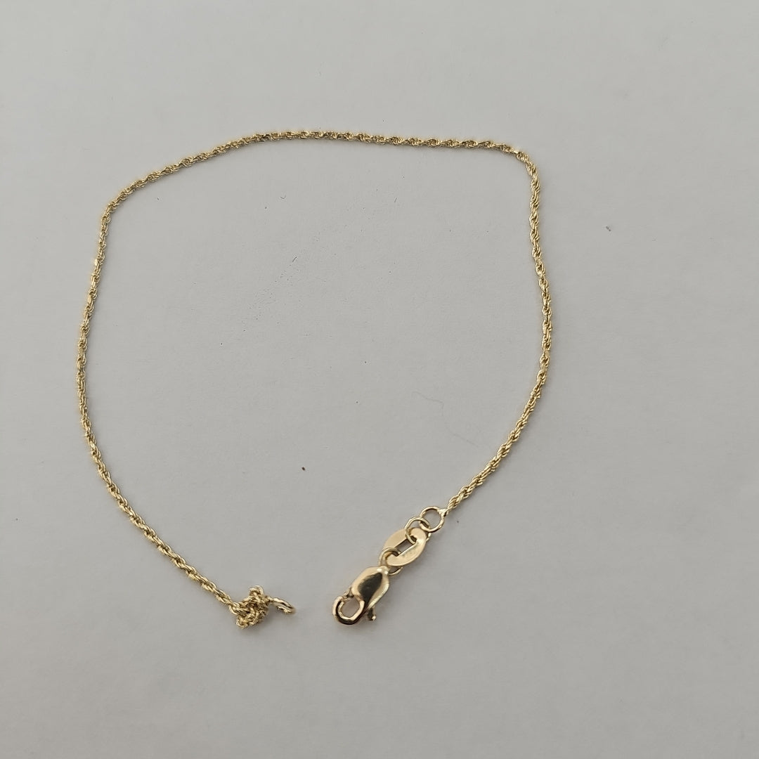 PULSERA TORZAL 14K 21 CM 1.4 GR (NUEVO)