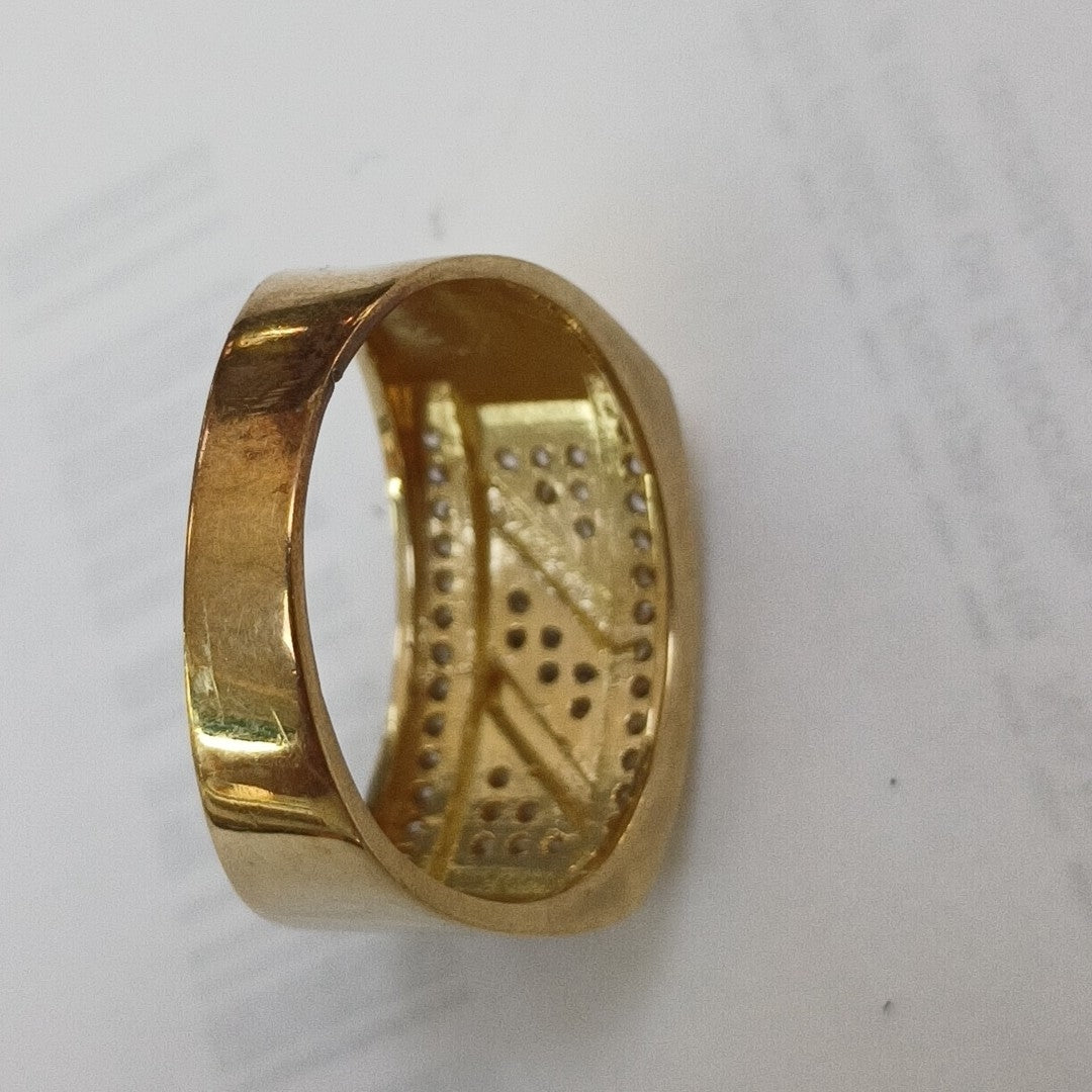 ANILLO ORO 10 K 5,30 GRMS (SEMINUEVO)